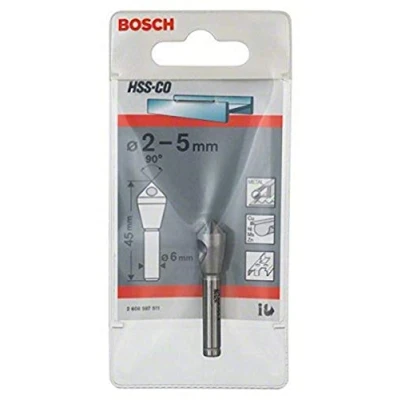 Afbeelding van Bosch Dwarsgatverzinkboor HSS staphoogte 2 5mm