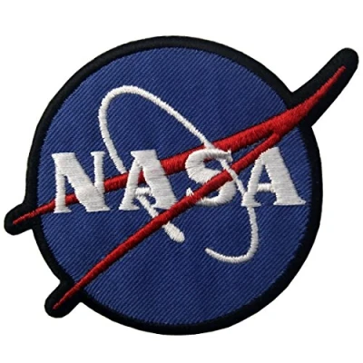 Afbeelding van NASA logo Space Explorer geborduurde applicatie opstrijkbare naai patch