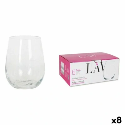 Afbeelding van Glazenset LAV 77821 6 Onderdelen (8 Stuks) (360 ml)