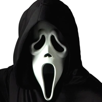 Afbeelding van Fun World Scream masker voor volwassenen, standaard