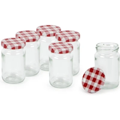 Afbeelding van Overige Merken Glazen Weckpotjes 107 Ml 6 Stuks