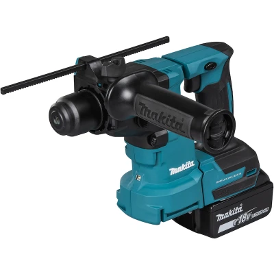 Afbeelding van Makita DHR183RTWJ Accu combihamer 18 V 5.0 Ah Li ion 500 W Incl. 2 accus, lader, koffer
