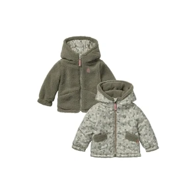 Afbeelding van Noppies Reversible Jacket Fleury allover print Meisjes Jas Maat 92