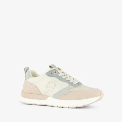 Afbeelding van Tamaris dames sneakers wit pastel Maat 39