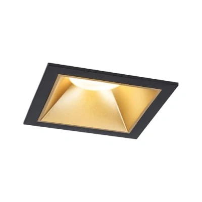 Afbeelding van Paulmann 93129 Cole LED inbouwlamp Set van 3 stuks 6 W Zwart, Goud (mat)