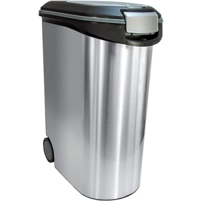 Afbeelding van CURVER K&amp;BZ VOEDSELCONTAINER Metallic 20 kg 54L