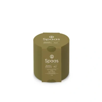 Afbeelding van Spaas Glow Geurkaars 2 wiek 55u Romantic Reflections