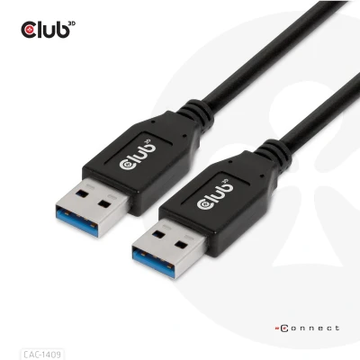 Afbeelding van CLUB3D USB Type A Gen2(10G) cable, 3A M/M 0.5m / 1.64 ft