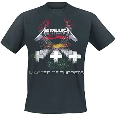 Afbeelding van Metallica Master Of Puppets Heren T shirt S Zwart
