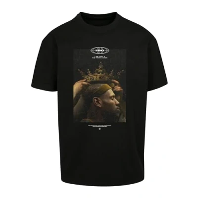 Afbeelding van Upscale by Mister Tee Akron Tshirt print, Heren, Maat: 3XL, Black