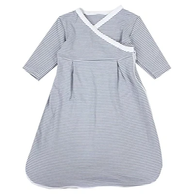 Afbeelding van TupTam Baby Uniseks slaapzak met lange mouwen 0.2 Tog, Streeppatroon Grijs, 86 92