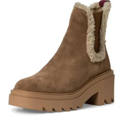 Afbeelding van Tamaris Veterboot Vrouwen Beige Maat 39