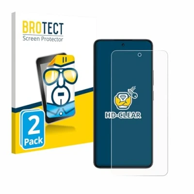 Afbeelding van BROTECT Screenprotector voor realme 14T Folie Beschermfolie transparant (2 Stuks)