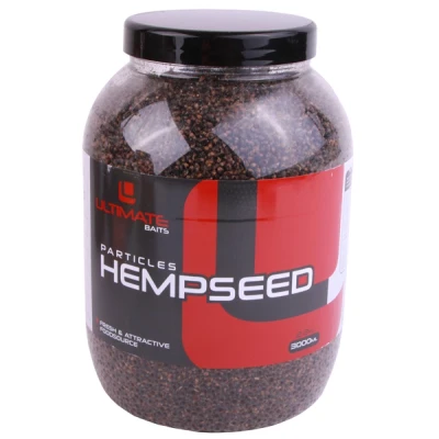 Afbeelding van Ultimate Baits Hempseed 3000ml Partikels