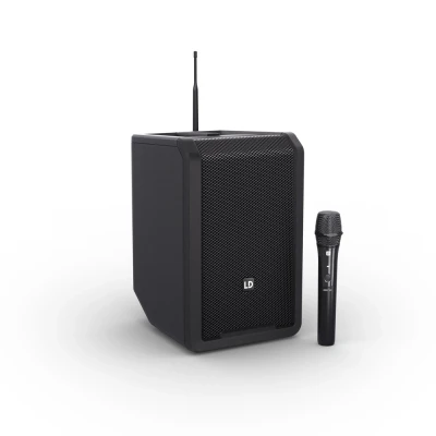 Afbeelding van LD Systems ANNY 8 HHD B6 Stage Black met handheld 655 679 MHz