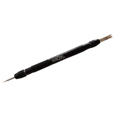 Afbeelding van Horotec MSA10.313 gereedschap voor het bevestigen en verwijderen van klemmen Zwitsers professioneel horlogemakersgereedschap., zwart.