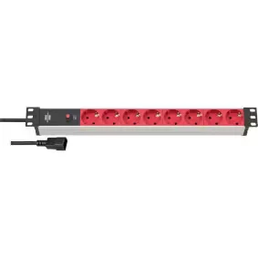Afbeelding van Alu Line 19 Rack Mount Power Strip Schuko to 12 x Brennenstu