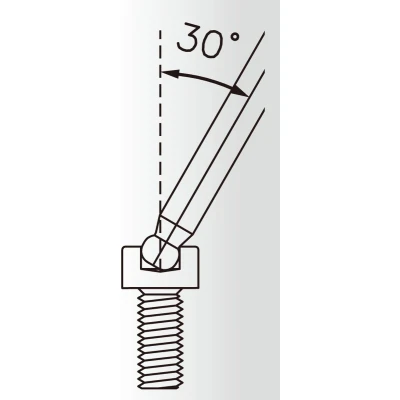Afbeelding van IceToolz TwinHead Wrench 7M50 5 mm inbussleutels