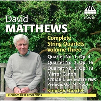 Afbeelding van Kreutzer Quartet String Quartets, Volume Three (CD)