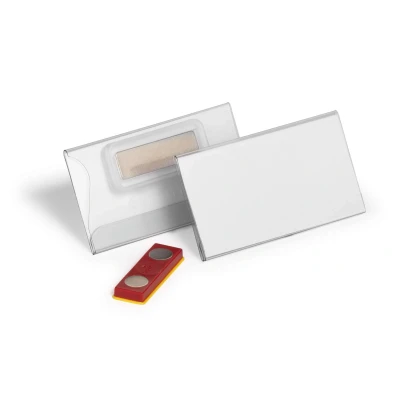 Afbeelding van Durable Naambadge 40x75 mm met magneet place and hold