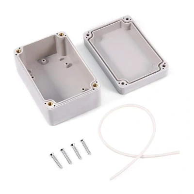 Afbeelding van aansluitdoos IP65, waterdicht, voor buiten, elektrisch, van ABS, thermoplastisch (100 x 68 50 mm)