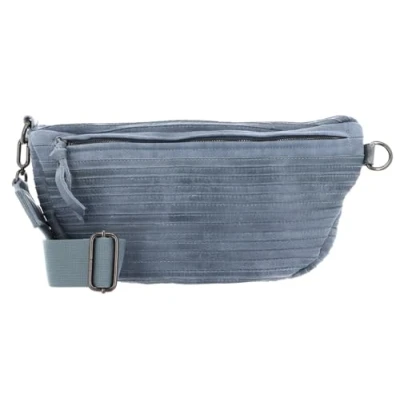 Afbeelding van FREDsBRUDER Leren Gordeltas Riffel Beltbag Sky Blue Lichtblauw