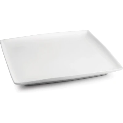 Afbeelding van Yong Squito Plat Gebaksbordje 10 x cm Porselein Wit