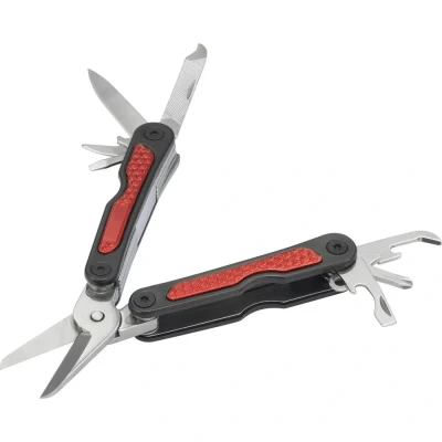 Afbeelding van Basetech BT 2299042 Multitool Aantal functies 10 Zilver, Zwart, Rood