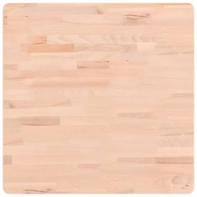 Afbeelding van Tafelblad vierkant 60x60x2,5 cm massief beukenhout