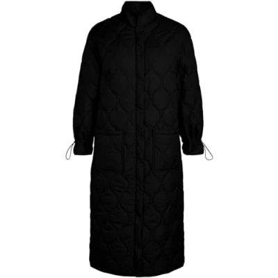 Afbeelding van Object Mantel, Dames, Maat: 38, Black