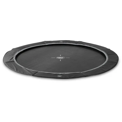 Afbeelding van EXIT groundlevel trampoline ø305cm (zwart)