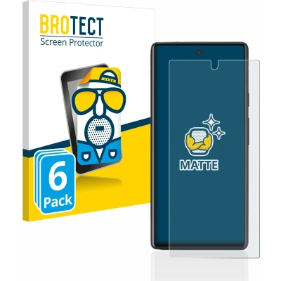 Afbeelding van BROTECT Screenprotector voor Google Pixel 6a Folie Beschermfolie matte (6 Stuks)