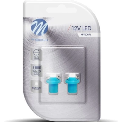 Afbeelding van M Tech LED T5 12V Blauw Set