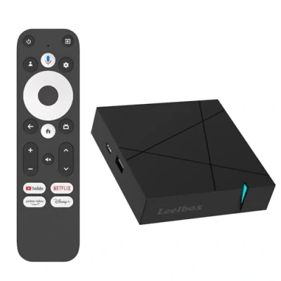 Afbeelding van Android TV Box 4K Streaming Smart met 4GB RAM &amp; 32GB Opslag WiFi 6 Bluetooth 5.2 Ingebouwde Chromecast Dolby Vision Google Assistant Netflix YouTube Gecertificeerd