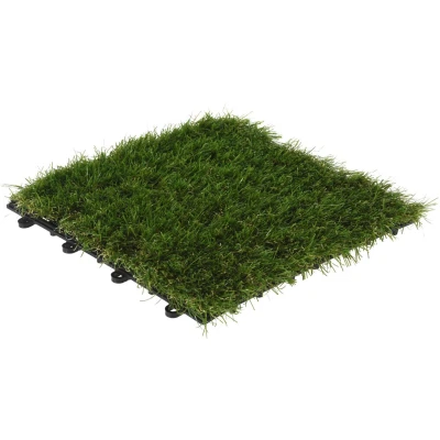 Afbeelding van Vlondertegels 30 x cm (6 stuks, Kunstgras)