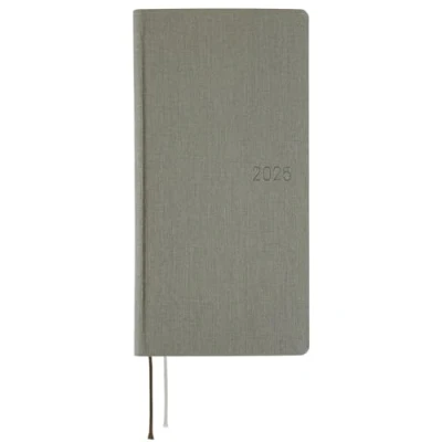 Afbeelding van Hobonichi Techo Weeks MEGA [Engels/groot en slank formaat/januari 2025 Start/Planner] Kleuren: Smoke Grey