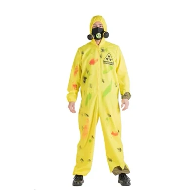 Afbeelding van Ciao Biohazard Radioactive kostuum vermomming verkleedjurk voor volwassenen (één maat)