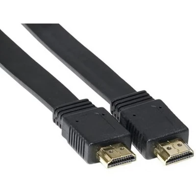 Afbeelding van Kabel Highspeed HDMI A/A Plat 2 M