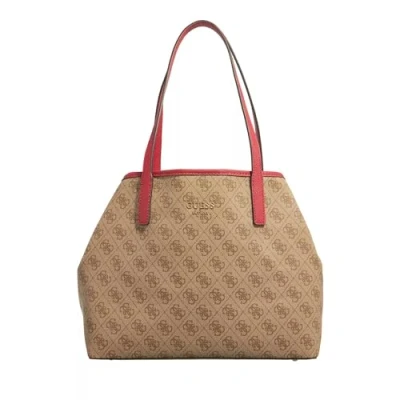 Afbeelding van Guess Vikky SET Handtas, Dames, Maat: One Size, Brown