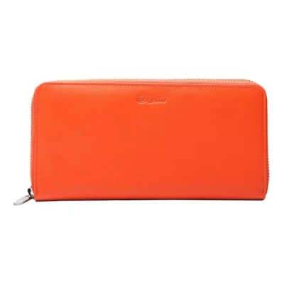 Afbeelding van Esquire Viktoria Zip Around Wallet Flame Orange