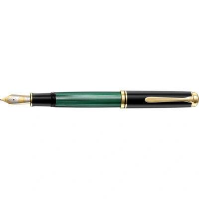 Afbeelding van Pelikan Souverän M1000 Black Green FP B