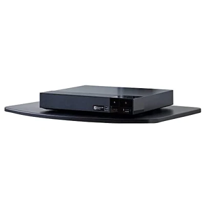 Afbeelding van Techly ICA DRS 504 AV apparatuurplank Zwart Glas