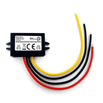 Afbeelding van Bauer Electronics DC 18V 36V naar 12V spanningsomvormer 5A 60W 24V converter omvormer adapter spanningsregelaar power supply 32V transformator buck stepdown vrachtauto