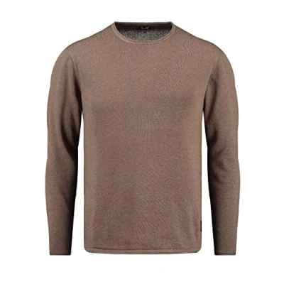 Afbeelding van Key Largo Firmino Round Pullover voor heren, Mokka Brown (1606), L