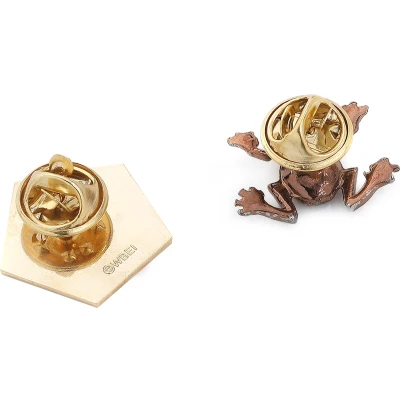Afbeelding van Harry Potter Chocoladekikker en Doos Speldbadge Zilver Blauw