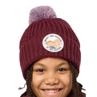 Afbeelding van Jack Wolfskin Pomponmuts POMPOM BADGE BEANIE K