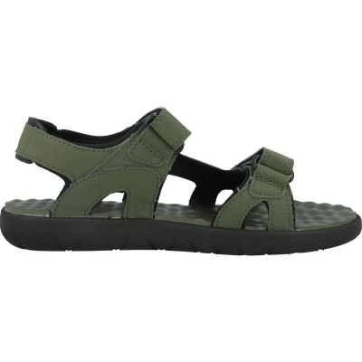 Afbeelding van Timberland Junior Perkins Row 2 Strap Dark Green w Orange Schoenmaat 40