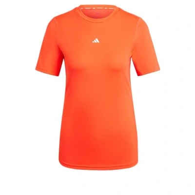 Afbeelding van adidas Performance Techfit Trainings TEE Sport Tshirt, Dames, Maat: Large, Bright red