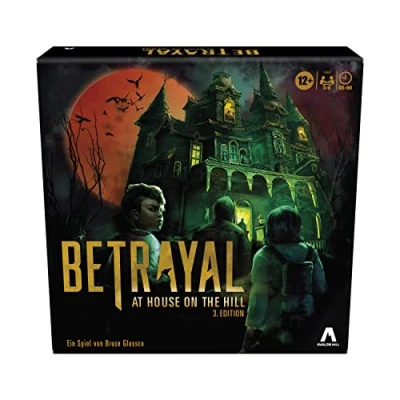 Afbeelding van Hasbro Betrayal at House on The Hill derde editie, coöperatief bordspel vanaf 12 jaar, 3 6 spelers, 50 spookscenario&#039;s multi color eenheidsmaat (Duitstalig)