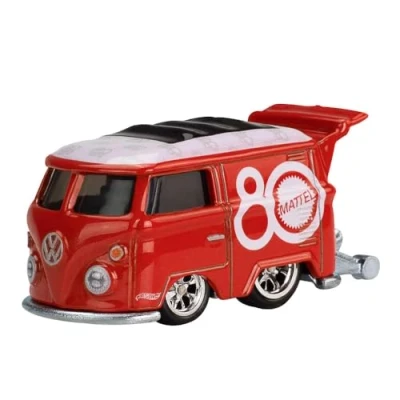 Afbeelding van Hot Wheels Kool Combi modelauto VW Volkswagen Mattel 80 Die Cast schaal 1:64 lengte 7 cm JBL68 Serie Pop Culture
